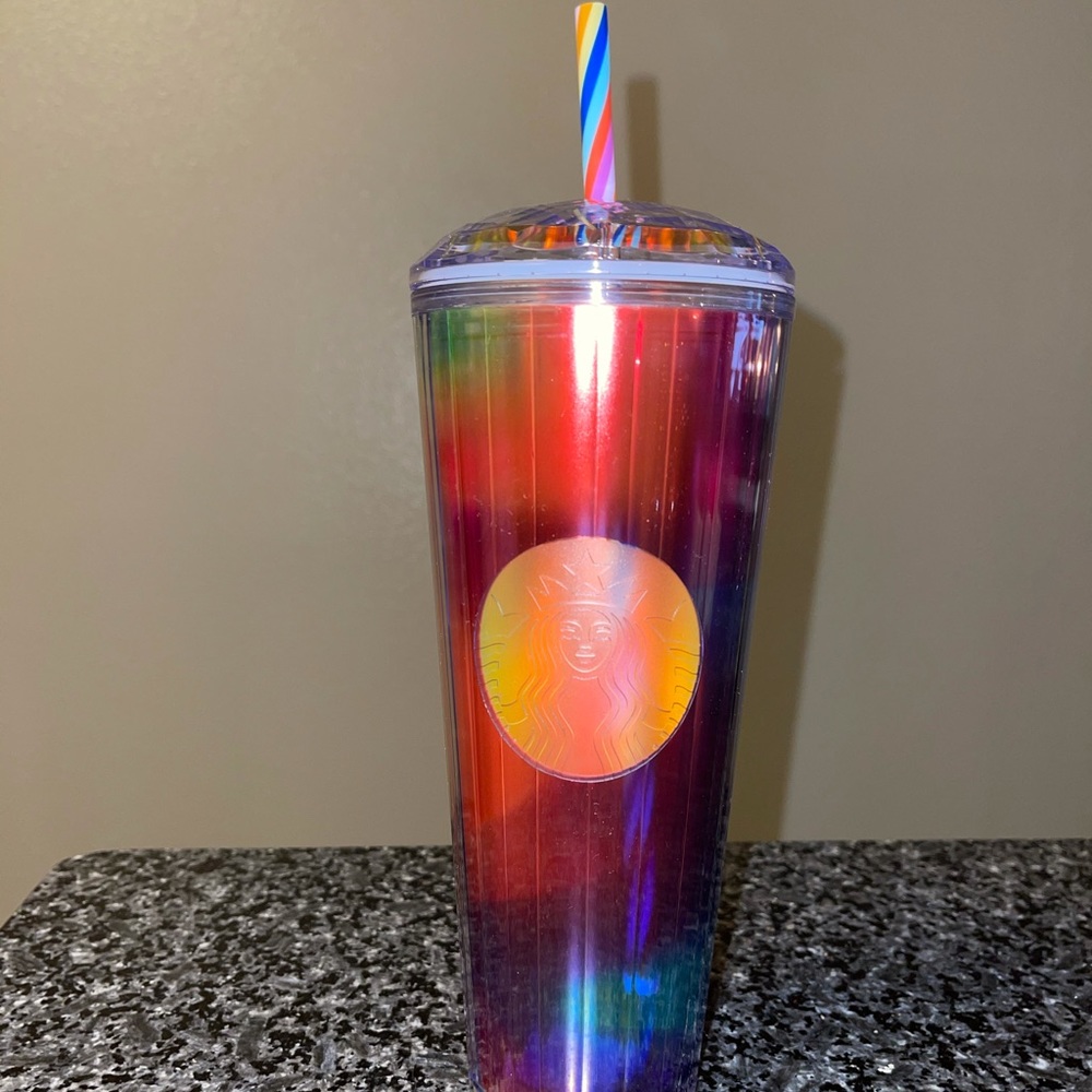 2021 Rainbow Starbucks Venti Tumbler